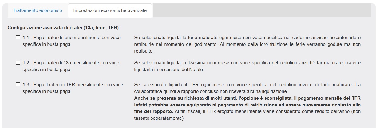 Tfr, ferie e tredicesima pagate mensilmente per colf e badanti Tfr, ferie e tredicesima pagate mensilmente per colf e badanti